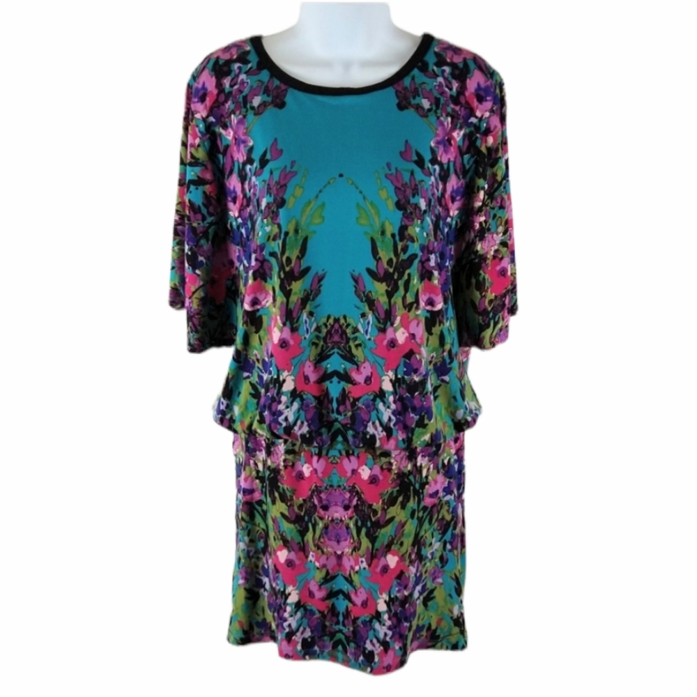 Nicole Miller floral print dress Clearance